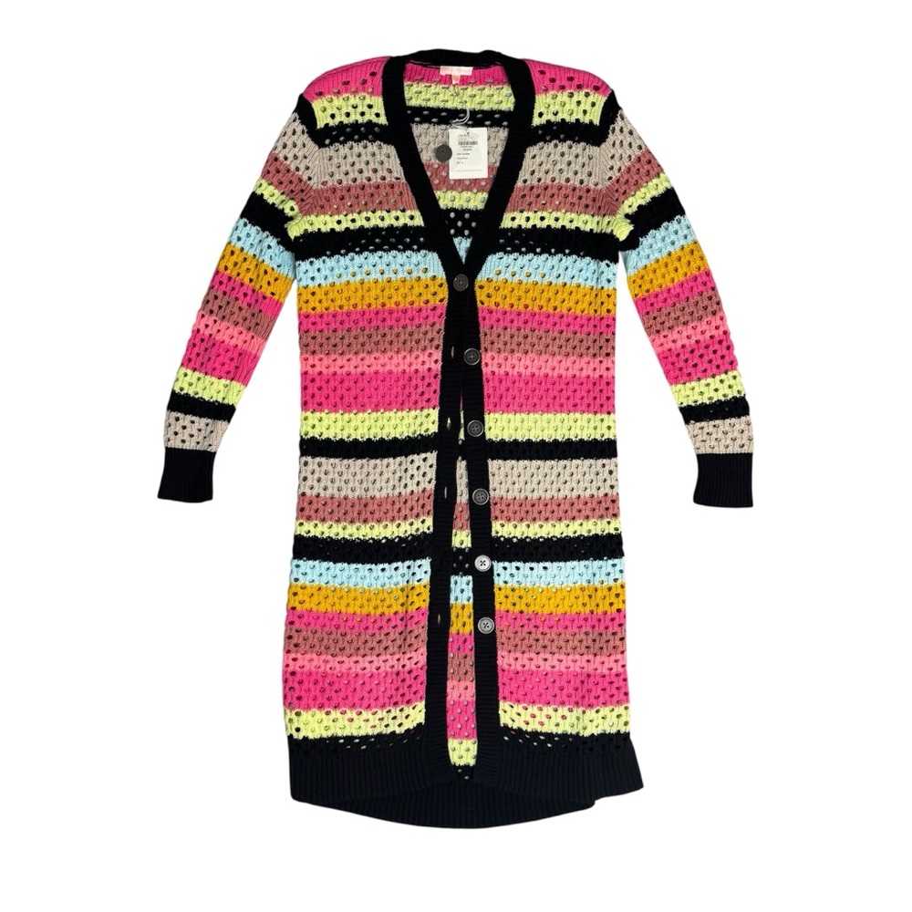 Lisa Todd Stripe Out Duster Cardigan
